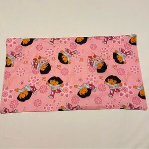 Dora the Explorer Pillowcase Homemade 21” x 11.5” Pillow Case